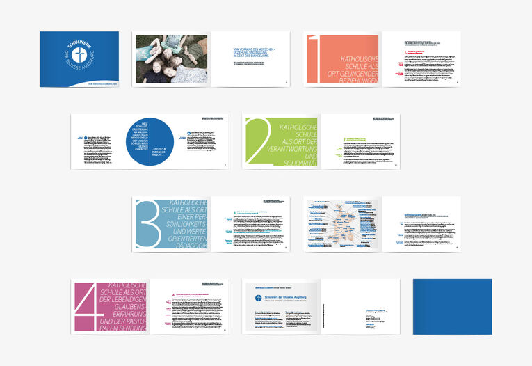 Corporate Design von Diplom Designer Oliver Bosch, Boschmedia Kommunikationsdesign in Augsburg