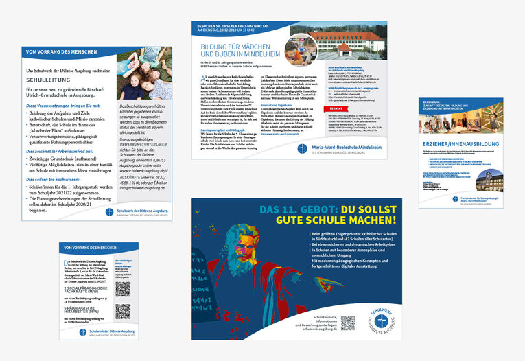 Corporate Design von Diplom Designer Oliver Bosch, Boschmedia Kommunikationsdesign in Augsburg